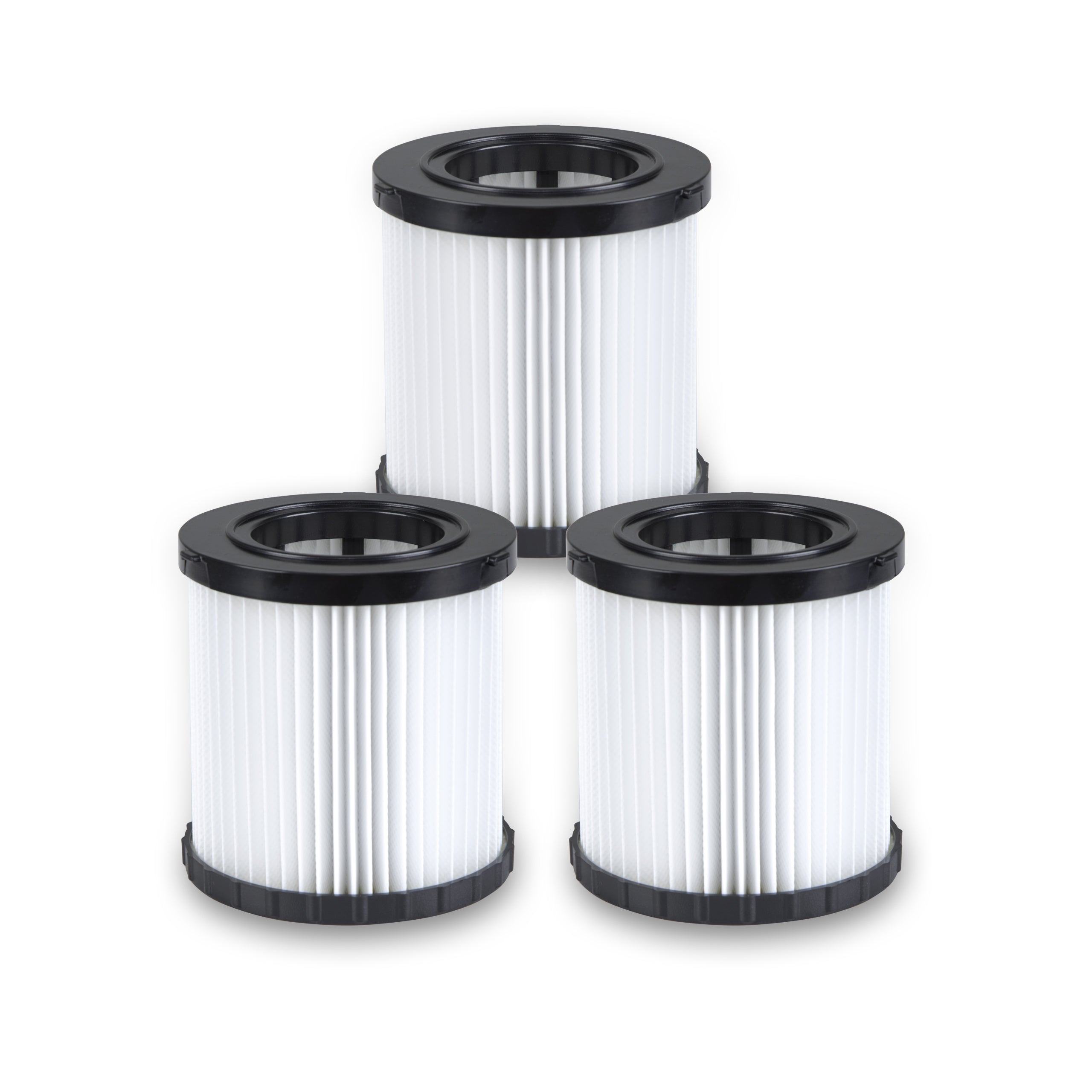 Diocent Replacement Cartridge Filter for DeWalt DCV580/DCV581H 20V Wet Dry Vac, 3 Pack