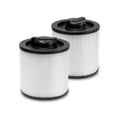 Diocent 2-Pack Replacement Filter Compatible with Dewalt DXVC6910, Fits 6–16 Gallon Wet/Dry Shop Vacuum Models